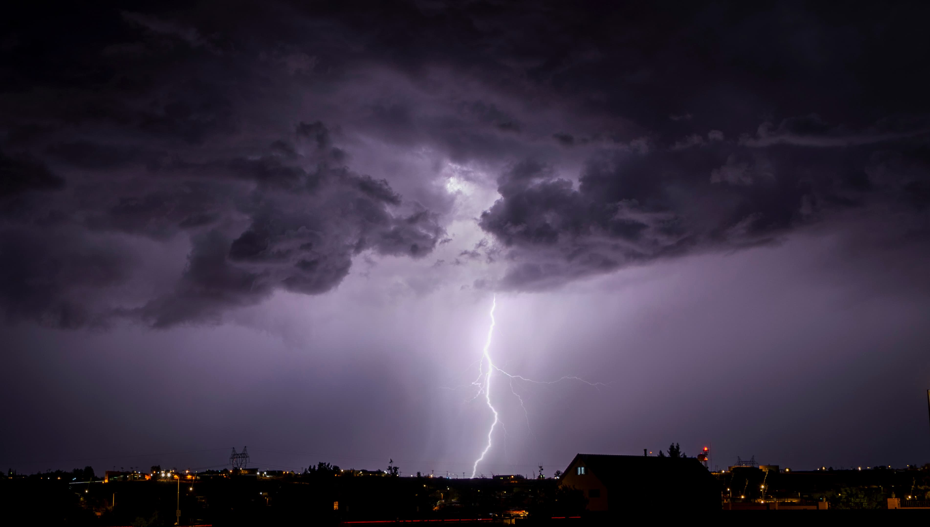 Lightning Bolt Over Page